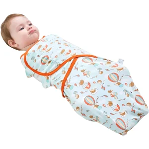 עיטוף לתינוק כותנה רכה , שמיכת עטיפה לתינוק