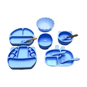 צלחת אוכל לתינוק 12 יח'- מנה מחולקת עם יניקה