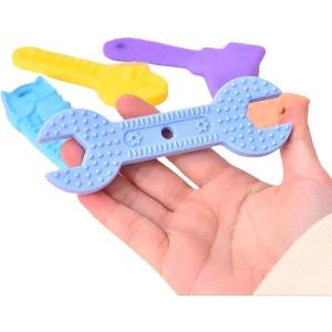 צעצועי נשיכה לתינוקות - סיליקון ללא BPA 0-12 חודשים