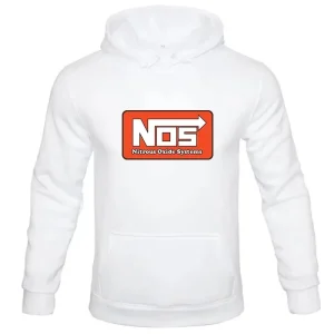 קפוצ'ון גברים JRJZ - הדפס מירוץ מכוניות ספורטיבי