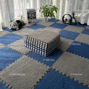 שטיח משחק לתינוקות 8 חלקים - שטיח פעילות רך ונעים