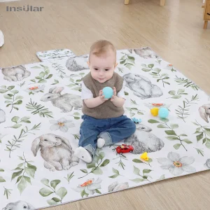 שטיח משחק לתינוקות מתקפל ועמיד INSULAR - בטיחותי