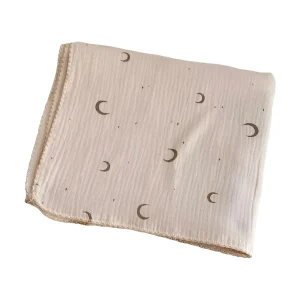 שמיכת טטרה לתינוק - 110x130 ס"מ - הדפס פרחוני