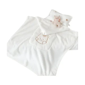 שמיכת תינוק פליס חורף - לשידה ועגלה - מחממת במיוחד