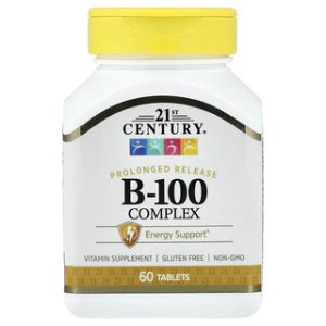 B-100 קומפלקס 21st Century - שחרור מושהה - 60 טבליות