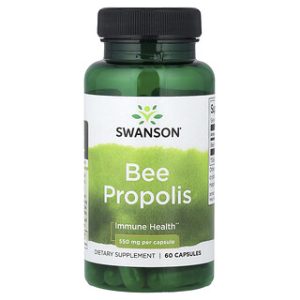 Bee Propolis Swanson 550 מ"ג - כמוסות - בריאות וחיזוק