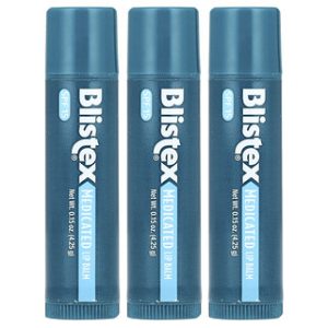Blistex משחה לשפתיים- 3 יחידות- SPF 15- הגנה מלאה
