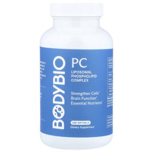 BodyBio PC - תוסף פוספוליפידים ליפוזומלי - 100 כמוסות