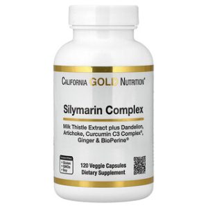 California Gold - Silymarin Complex - תוסף תזונה לכבד