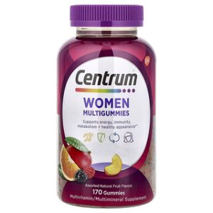 Centrum Women Multigummies - ויטמינים לנשים, 170 יח'