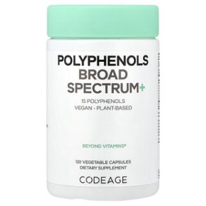 Codeage Polyphenols - תוסף תזונה רחב טווח 120 כמוסות