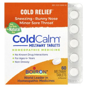 ColdCalm® Meltaway לילדים - הקלה טבעית להצטננות