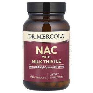 Dr. Mercola NAC עם גדילן מצוי - 60 כמוסות