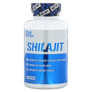 EVLution Shilajit 400 מ"ג - כמוסות שיחליט טבעיות
