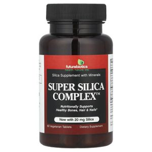 Futurebiotics Super Silica - תוסף סיליקה טבעוני 60 טבליות