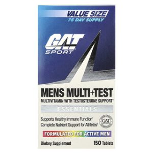 GAT Mens Multi Test - ויטמינים לגברים 150 טבליות