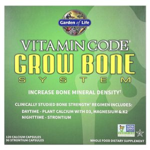 Garden of Life Grow Bone System - 2 בקבוקים