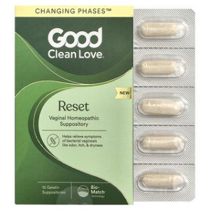 Good Clean Love Reset - נרות נרתיקיים הומאופתיים - 10 יחידות