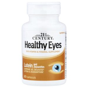 Healthy Eyes 21st Century - לוטאין וזאקסנטין 60 כמוסות