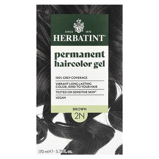 Herbatint 2N חום - צבע שיער ג'ל קבוע - 170 מ"ל
