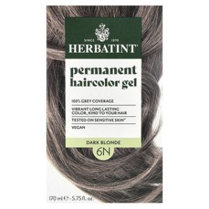 Herbatint 6N צבע שיער בלונד כהה - 170 מ"ל - קבוע