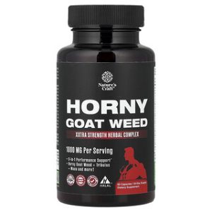 Horny Goat Weed Xxtra, תוסף צמחי לגבר - 60 כמוסות