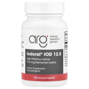 Iodoral 12.5 מ"ג - תוסף יוד 180 טבליות - Optimox