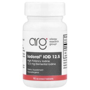 Iodoral® IOD 12.5 - יוד עוצמתי - 90 טבליות Optimox