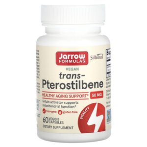 Jarrow Formulas Trans-Pterostilbene 50 מ"ג - 60 כמוסות