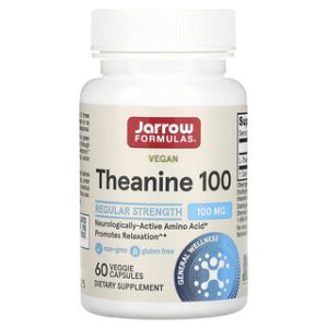 Jarrow Formulas - תיאנין 100 מ"ג - 60 כמוסות צמחיות