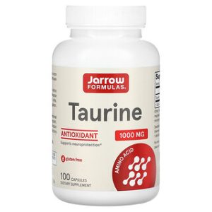Jarrow Taurine 1,000 מ"ג - 100 כמוסות - תמיכה חיונית