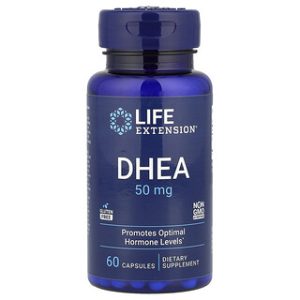 Life Extension DHEA 50mg - תוסף תזונה לבריאות הורמונלית