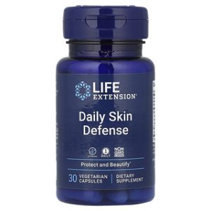 Life Extension - Daily Skin Defense - 30 כמוסות