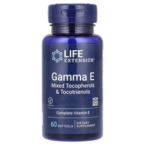 Life Extension Gamma E - טוקופרולים וטוקוטריאולים, 60 כמוסות