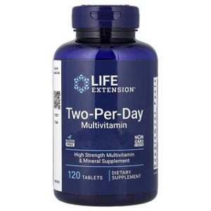 Life Extension - מולטי ויטמין Two-Per-Day - 120 טבליות