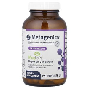Magtein® Magnesium L-Threonate 120 כמוסות - Metagenics