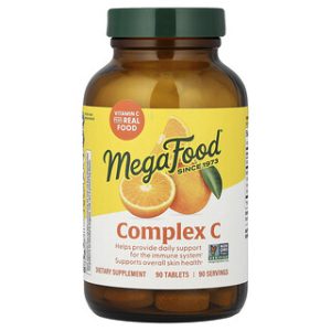 MegaFood Complex C - ויטמין C טבעי 90 טבליות