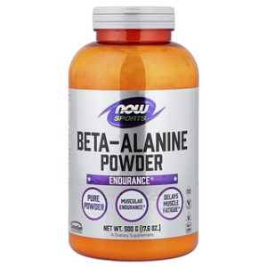 NOW Beta-Alanine , 500 גרם - שיפור ביצועים ספורטיביים