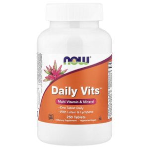 NOW Foods Daily Vits - ויטמינים ומינרלים מולטי 250 טבליות