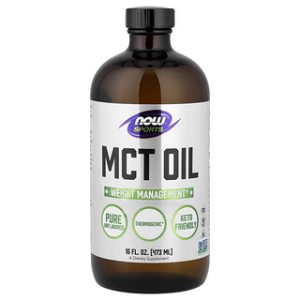 NOW Foods MCT Oil - שמן MCT טהור 473 מ"ל - ללא טעם
