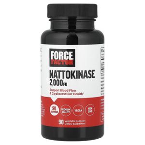 Nattokinase Force Factor 2000FU - 90 כמוסות צמחיות