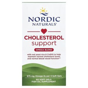 Nordic Naturals - תמיכה בכולסטרול אומגה - 60 כמוסות