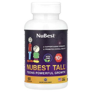 NuBest, Tall® לטיני - תוסף גדילה לגיל 10+ - 60 כמוסות