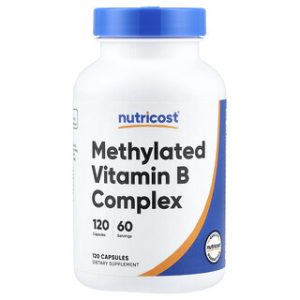 Nutricost B Complex Methylated - 120 כמוסות ויטמין B