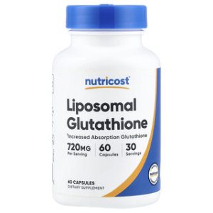 Nutricost Liposomal Glutathione - 60 כמוסות - נוגדי חמצון