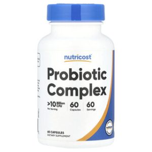 Nutricost Probiotic Complex - 60 כמוסות - בריאות המעי