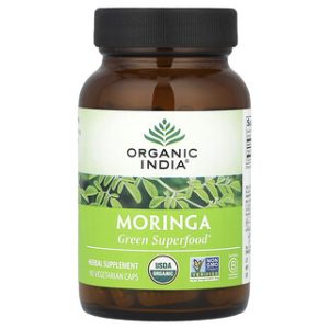 Organic India מורינגה - 90 כמוסות צמחוניות (350 מ"ג)