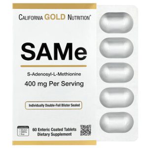 SAMe 400 מ"ג , California Gold Nutrition - תוסף תזונה