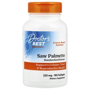 Saw Palmetto 320mg , תוסף תזונה טבעי - Doctors Best
