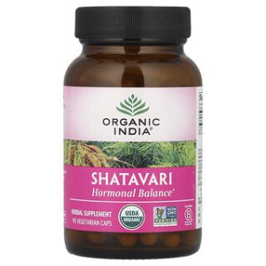 Shatavari Organic India - 90 כמוסות צמחוניות